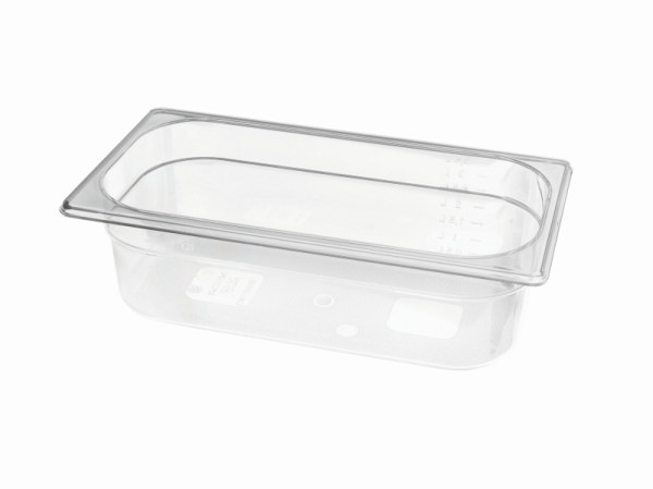 Récipient Schneider GN polycarbonate, GN1/3 176x325x100 mm, 3,6L, 530121