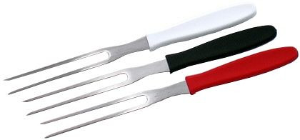 Contacto set de fourchettes à charcuterie 3 pièces rouge, noir, blanc, 3670/240