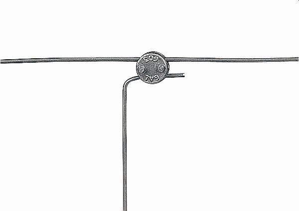 Vis de connexion ronde Gallagher avec écrou hexagonal, paquet de 10, 010851