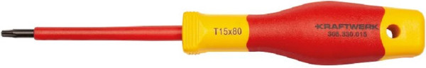 Tournevis d'électricien Kraftwerk TX avec trou T15, 305.330.015