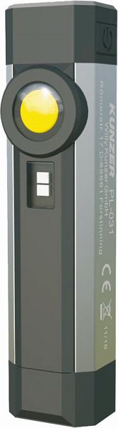 Lampe de travail Kunzer Lampe de travail COB (3W), phare SMD (1W) lampe UV-LED intégrée, PL-031