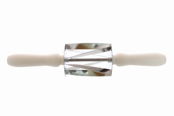 Rouleau coupeur triangulaire Schneider L 70 x H 100 mm 1 pli, 6 sections de pâte par tour, 154424