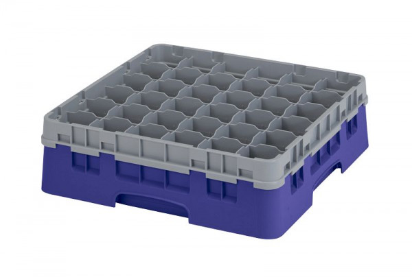 Panier de lavage Cambro 36 compartiments Camrack® 11,4 cm bleu marine, paquet de 5, 36S418186