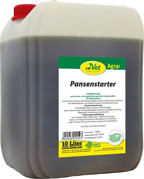 cdVet démarreur de rumen 10 L, 259