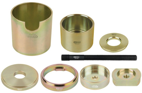 KS Tools Jeu d'outils pour roulements silencieux, 8 pièces, pour essieu arrière BMW X5, 440.0250