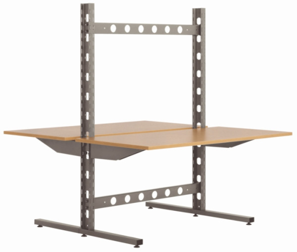 Châssis de base BITO TEC double face 150kg RAL9007 Set, 19302