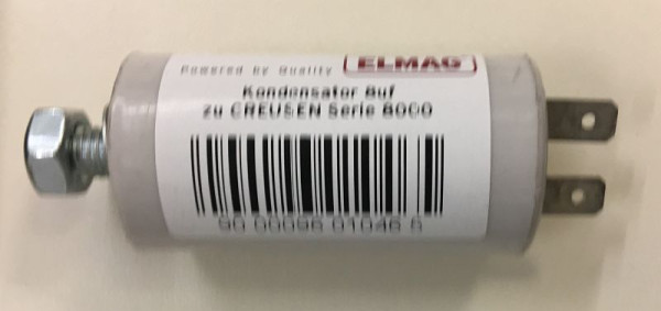 Condensateur ELMAG 8uf, pour série CREUSEN 8000, 9601046