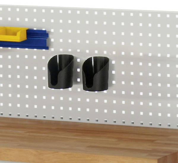 Porte-bouteille RAU pour plaque perforée, 80x120x80 mm, 09-FH