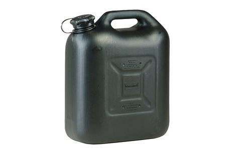 DENIOS bidon de carburant CLASSIC, version extra stable, 18 litres, noir, lot de 3, 308366