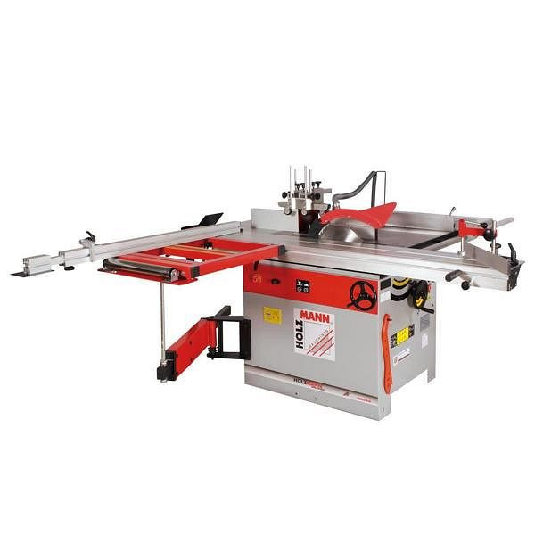 Scie à panneaux/fraiseuse Holzmann avec table de formatage, 400 V, longueur de la table coulissante de formatage : 2000 mm, KF315VF2000_400V