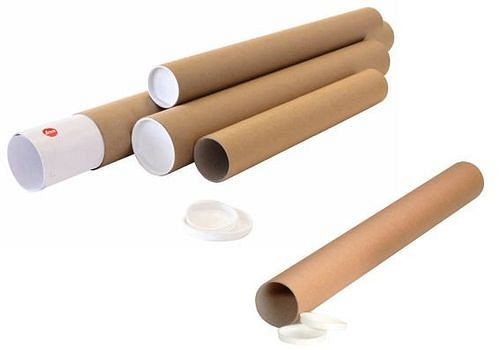 Tubes d'expédition DENIOS diamètre 60 mm, longueur 610 mm, pour format A1, paquet de 18, 299471