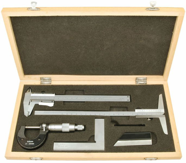 Assortiment d'outils de mesure ELMAG 5 pièces, 88711