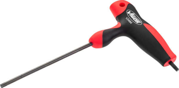 Tournevis VIGOR TORX à poignée en T, profil TORX interne, T27, V2484