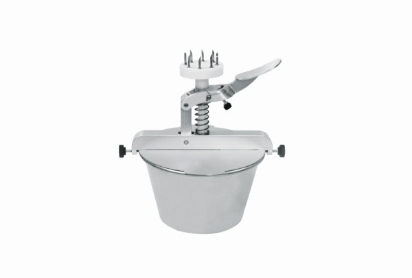 Machine à pâtisserie Schneider avec 1 pompe à piston Blickle "Donuts", bol en inox volume 3 litres, couvercles compris, 152235