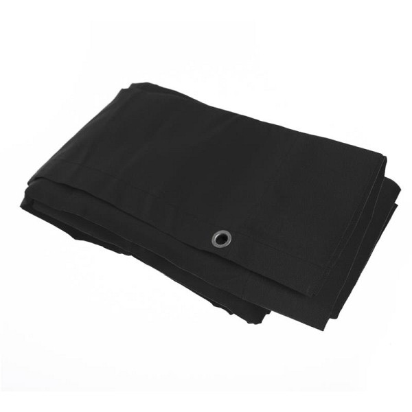 Toile ALLPAX pour barrière de café Allpax, 129 x 82 cm, noire, 10001947;4950