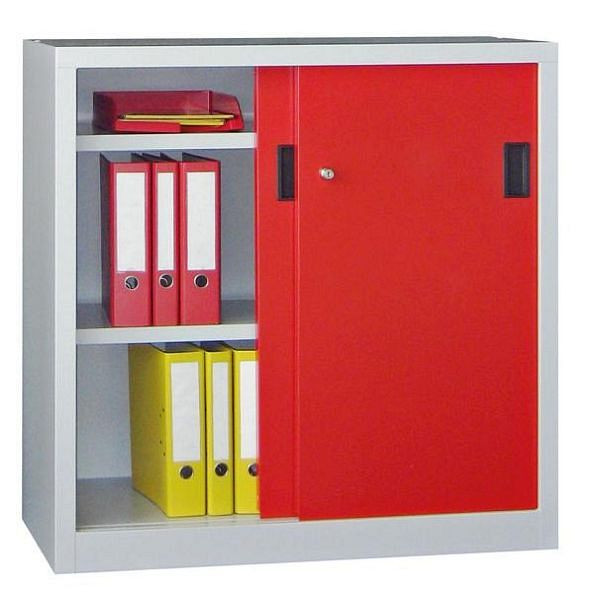 PAVOY Armoire à portes coulissantes avec portes en métal massif, hauteur 1000 mm, 30300-100-601