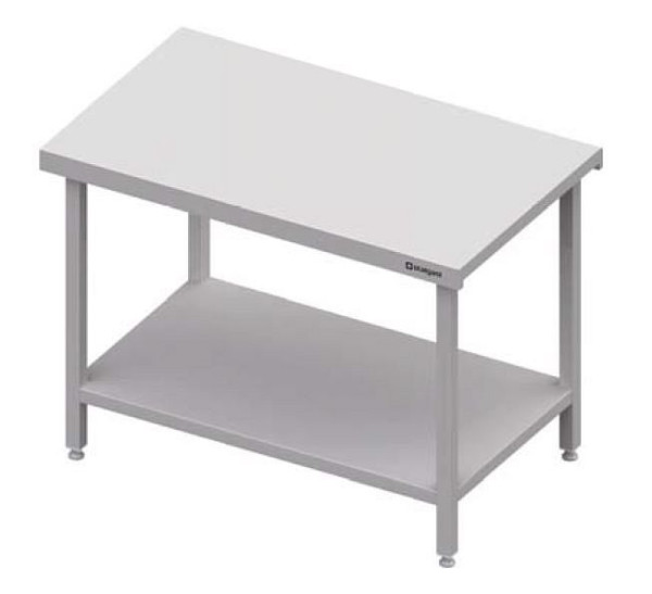 Stalgast édition neutre avec base 600x735x880 mm, couvercle en acier inoxydable, CF06111