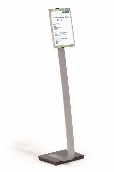 Support de sol DURABLE pour panneau d'information, A4, 481223