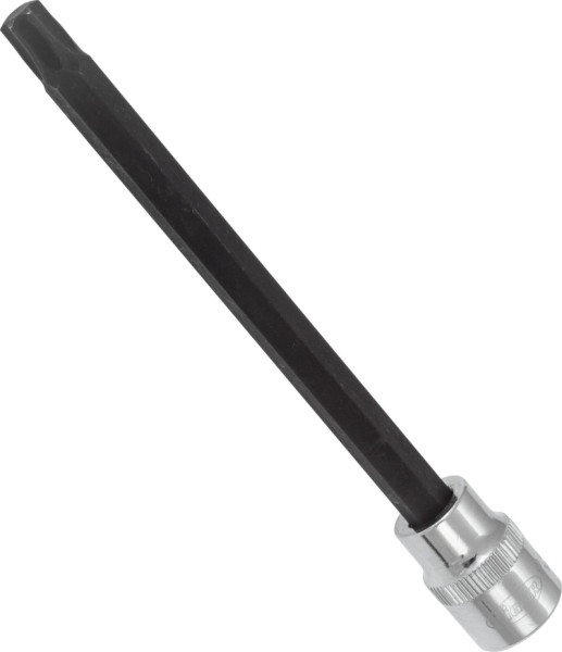 Embout de tournevis VIGOR TORX, carré creux 10 mm (3/8"), profil TORX interne, T45, longueur : 133 mm, pour fonctionnement manuel, V6095