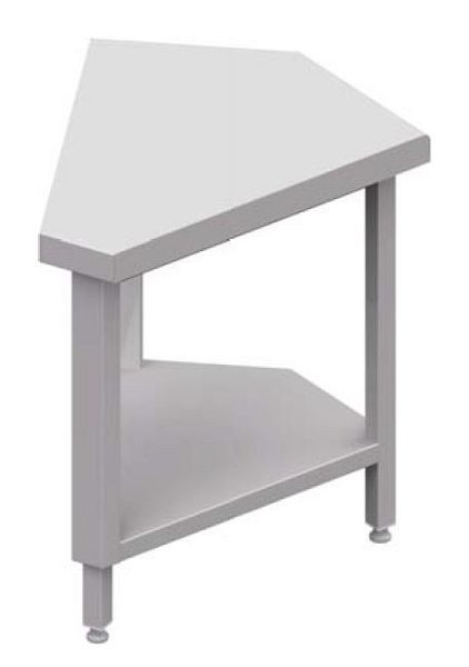 Module d'angle extérieur 45° sortie neutre Stalgast 644x814x880 mm, couvercle en acier inoxydable, CF06114