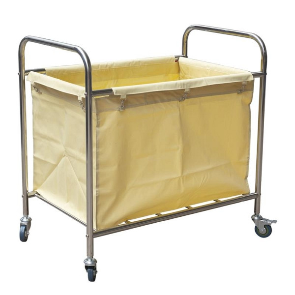 Chariot à linge ALLPAX acier inoxydable 88 x 54 x 89 cm, 10012141