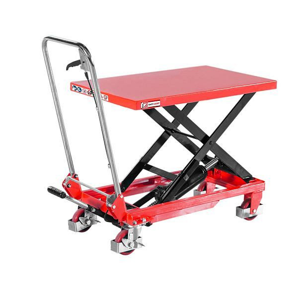 Chariot élévateur à ciseaux Holzmann, capacité de levage : 150 kg, SHT150XF