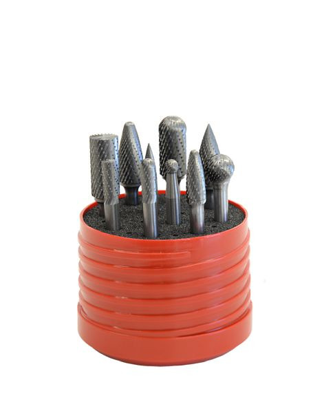 Fraises carbure Schick, 10 pièces, tige 6mm, 10530