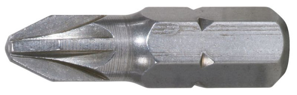 KS Tools Embout 1/4" en acier inoxydable, 25 mm, PZ2, 910.2223