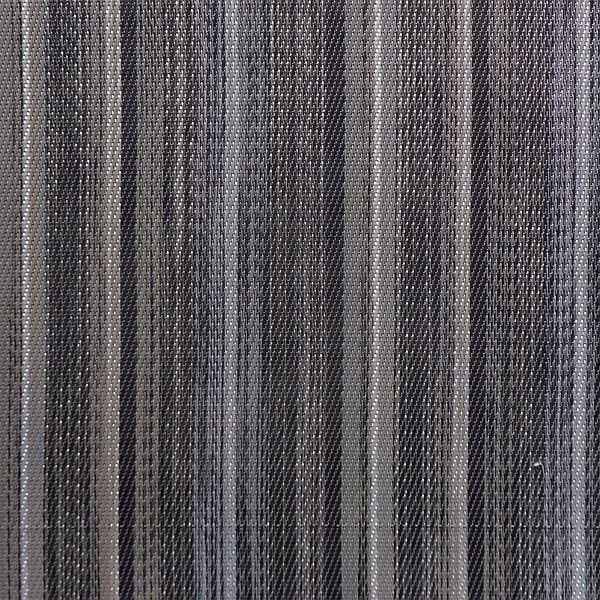 Set de table APS, 45 x 33 cm, PVC, ruban fin, coloris : STRIPES gris, lot de 6, 60530
