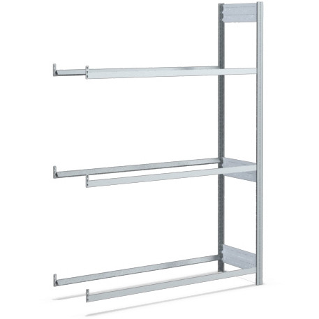 Rack à pneus BITO 1849x1308x424 champ complémentaire 3 niveaux galvanisé/en vrac FP, 53072