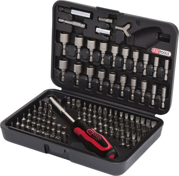 KS Tools jeu d'embouts 1/4", 122 pièces, 911.2085