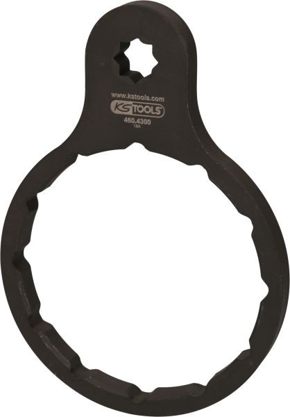 Clé pour filtre à carburant KS Tools Ø 100 mm / 12 rainures pour Fuso, 460.4300