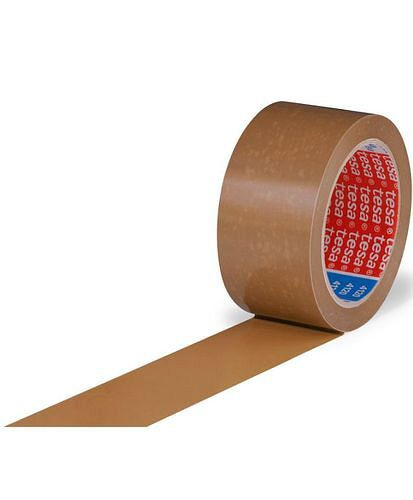 ruban adhésif tesa PVC 4120, marron, 50 mm de large x 66 m, épaisseur 49µ, paquet : 36 rouleaux, 299521