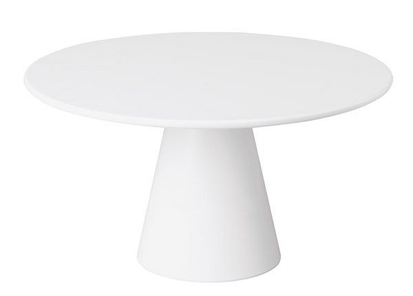 Assiette à service et à gâteau APS, Ø 31 cm, hauteur : 16 cm, mélamine, blanc, -CASUAL-, 83891