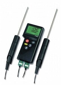 DOSTMANN P4015 Profi-Thermometer, 2-Kanal, Thermoelement Typ-K, 5000-4015