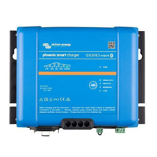 Chargeur de batterie Victron Energy Phoenix Smart IP43 Charger 12/30 (3) 120-240V, PSC123053095