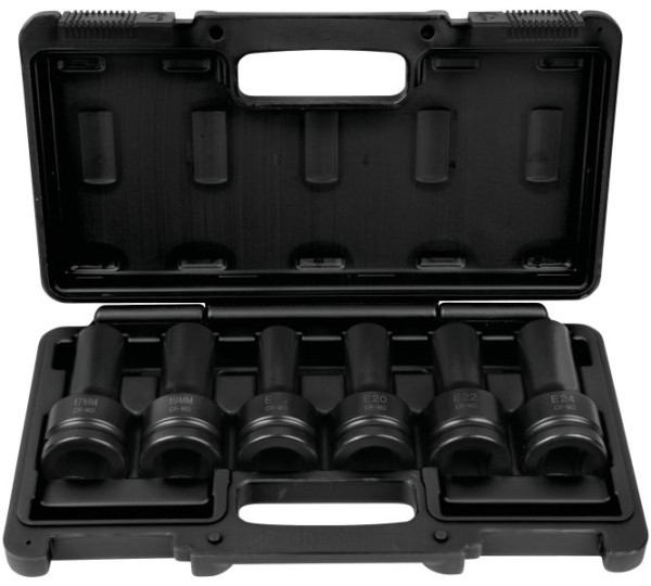 KS Tools Jeu de douilles à chocs 3/4", 6 pièces, 460.1505