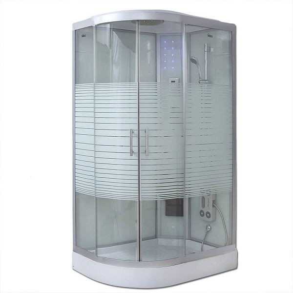 Cabine de douche HOME DELUXE WHITE PEARL - 120 x 80 cm gauche, 5931