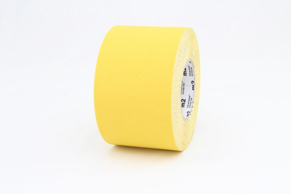 m2 revêtement antidérapant Easy Clean jaune rouleau 100mmx18.3m, M3GR100183