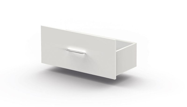 Tiroirs Kerkmann, 1 OH, Artline, L 750 x P 330 x H 340 mm, blanc, 13736110