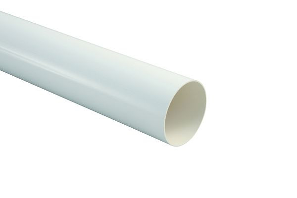 Tuyau de descente Marley, DN 75, 1 m blanc, 084145