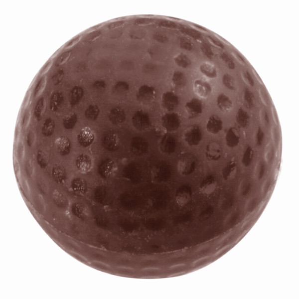 Moule à chocolat Schneider 275x135 mm, Ø 30 mm, balle de golf, forme double, 421443