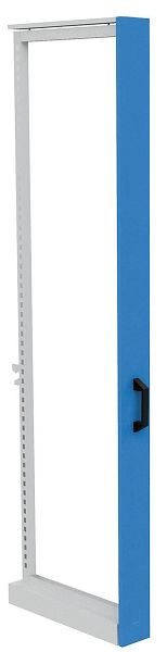 Coulisses verticales Bedrunka+Hirth avec fermeture amortie, extension totale 100%, dimensions en mm (LxPxH) : 145 x 692 x 2305, SRVZ150/240