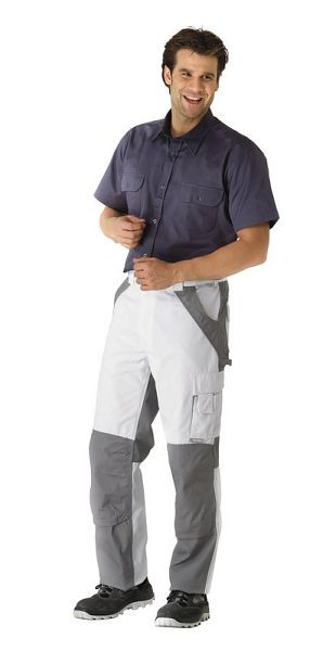 Pantalon Planam Plaline, blanc pur/zinc, taille 102, 2513102