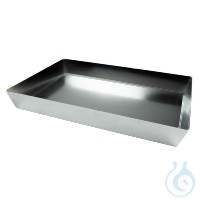 Plat de laboratoire JUCHHEIM - 400 x 300 x 40 mm - 1.4571, S0141