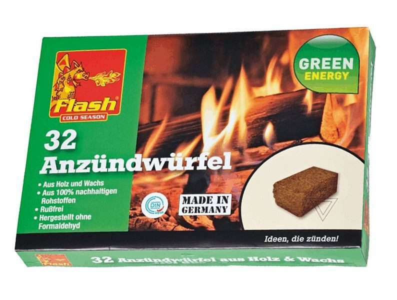 Briquet Peetz, 32 pièces sur une base naturelle (bois + cire d'abeille), UE: 5 pièces, 95029