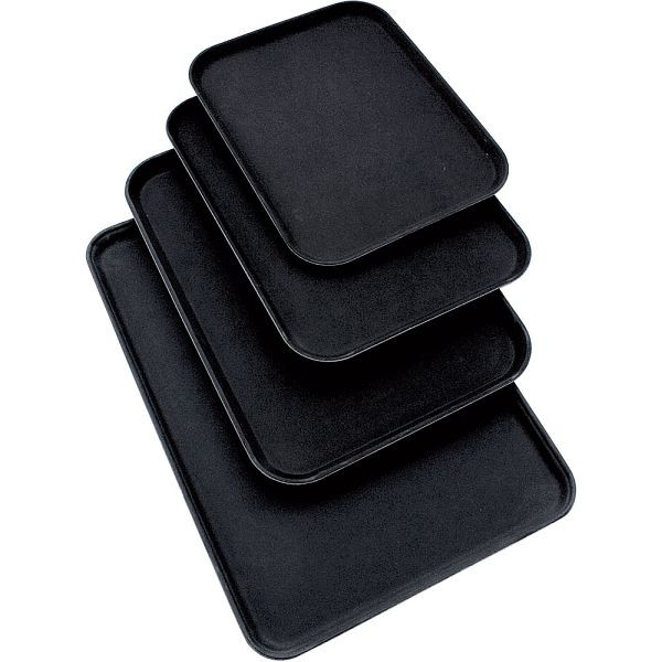 Plateau Stalgast, avec surface antidérapante, noir, 51 x 38 cm (LxP), BB2507510