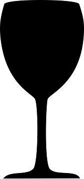 Panneau mural Contacto motif VERRE À VIN, 7690/004