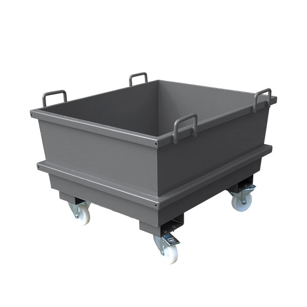 Conteneur universel industriel Eichinger, 1000 kg, 300 litres, gris anthracite, 20310400000096