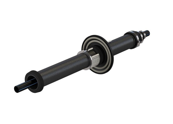 DOYMA Quadro-Secura Quick entrée de maison individuelle avec système d'injection/X pour W/E 26-63mm pour mur 200-550 mm avec Tangit, 260000091010